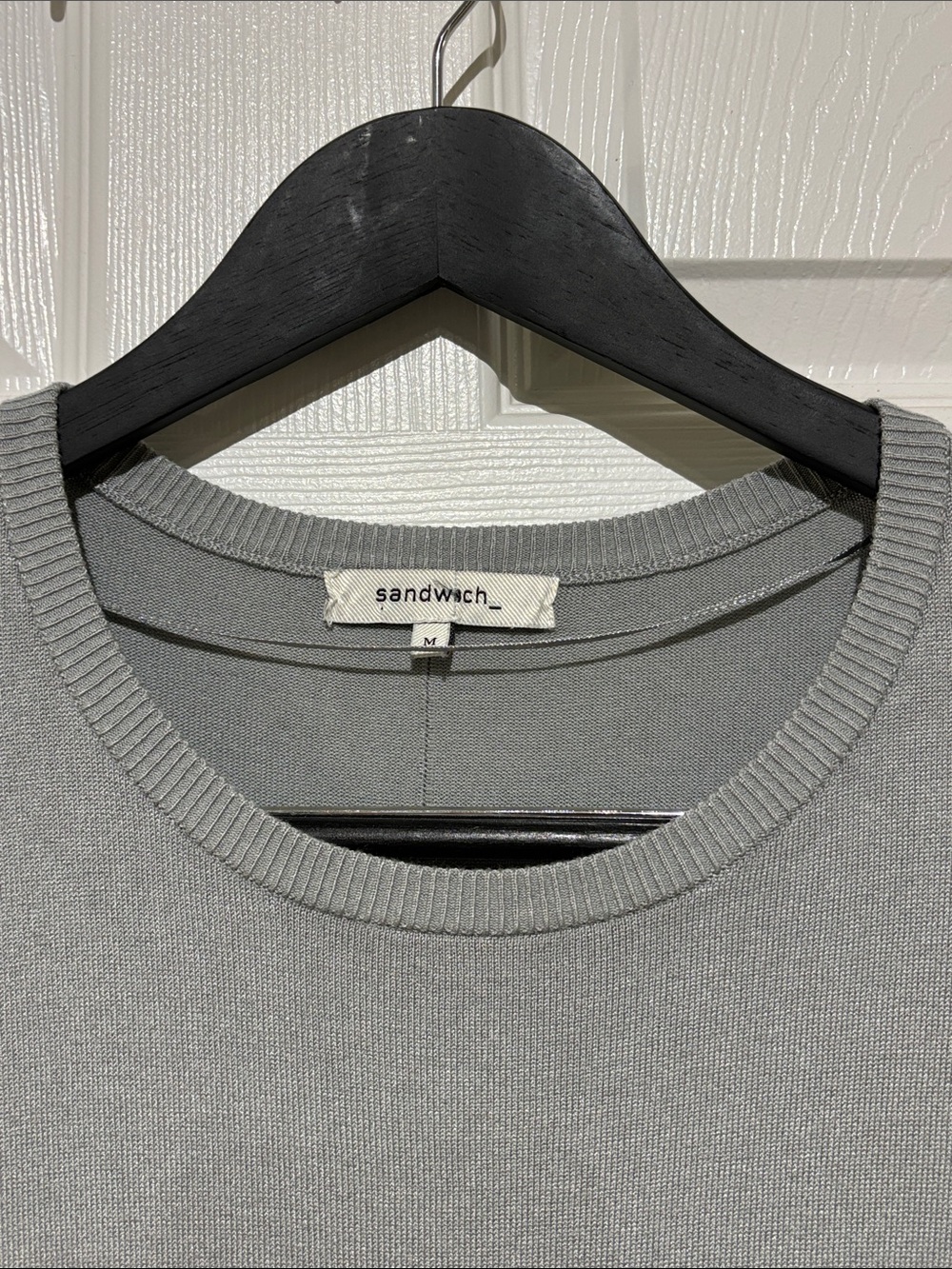 sandwich Women's Gray Long-Sleeve Knit Top - Picture 4 of 9